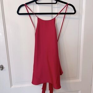 Jay Godfrey Tie Back Halter Top